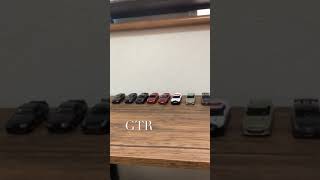 GTR紹介#日産 #スカイライン #スカイラインgtr #gtr #r32 #r32gtr #r35nismo #r35gtr #r35 #ミニカー #トミカ #shorts