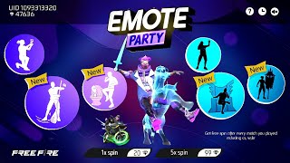 Finally Emote Party Event Return 🤯🥳 | Free Fire New Event | Ff New Event | New Event Free Fire
