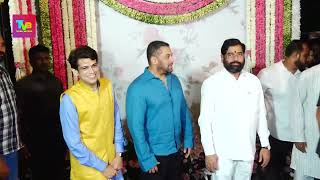 Salman Khan Arrives At Arpita Ganpati Visarjan ||