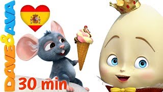 🍦Canciones para Niños | Las Mejores Canciones Infantiles de Dave y Ava🍦