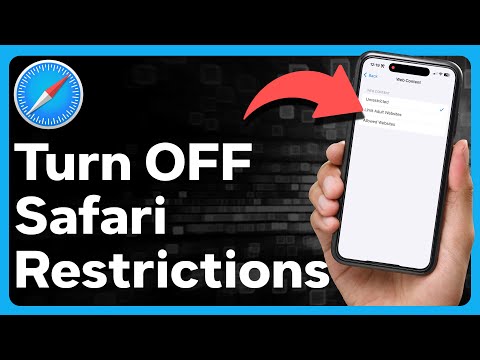 How do you Uncensor Safari on iPhone?
