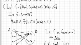 Proof and Problem Solving - Functions Example 01