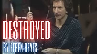 DESTROYED!! Efren DESTROYS HOPES of Jim Rempe in the SemiFinal - MAGICAL WIN #magic  #pool