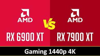 AMD Radeon RX 6900 XT vs AMD Radeon RX 7900 XT - Gaming 1440p 4K (Ryzen 7 5800X3D)