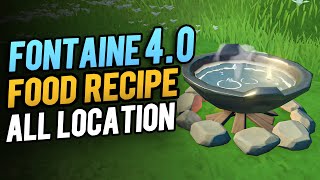 All 19 Fontaine Recipe Location | Genshin Impact 4.0