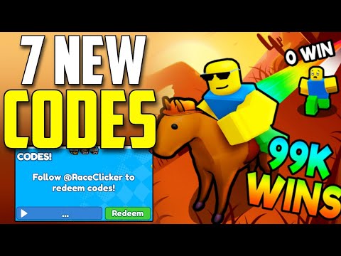 *NEW* ALL WORKING CODES FOR RACE CLICKER IN 2024! ROBLOX RACE CLICKER CODES