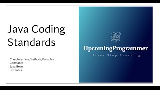 Ch-09 Java coding Standards