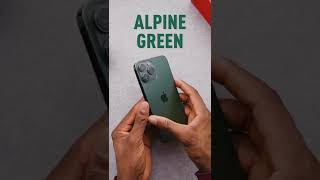 IPhone 13 Pro GREEN unboxing #shorts