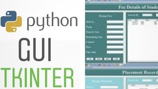 Python GUI Application | Tkinter and MySQL | Student Management System