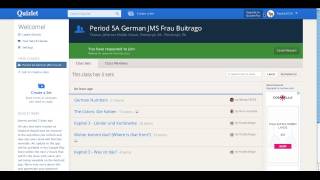Quizlet Tutorial 7 Adding Students to Classes