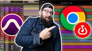 Pro Tools FANBOY Mixes in GOOGLE CHROME?! with BANDLAB!