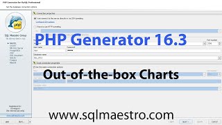 PHP Generator 16.3 new features. Part 1. Out-of-the-box Charts