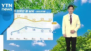 [날씨] 이번 주 대체로 맑고 따뜻...모레 초여름 더위 / YTN