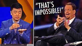 Insane Magician STUNS Penn & Teller With The BEST Coin Trick Of Season 6!