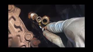 Acura TL  3.2l Power Steering (Hight pressure hose) replacement