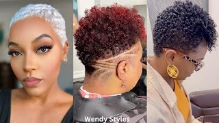 23 GENIUS Short Natural Hairstyles That Don't Need Much Styling