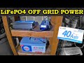 40 Amp Lithium Charger & LiFePO4 Battery - Offgrid By REDODO