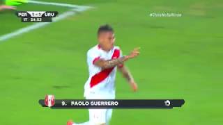 Perú 2-1 Uruguay - Gol de Paolo Guerrero - Emotiva narración chilena
