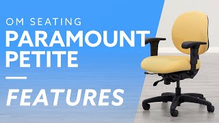 OM Seating Paramount Office Chair Features