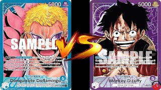 [OP09] Doflamingo vs Purple Luffy Gameplay