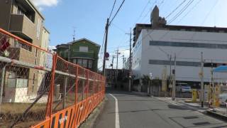 JR茨木駅から立命館大学　ガーデン テラス ライオン、スターバックスコーヒーまで