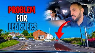 Two problems that learner faces in there real driving test | driving lesson