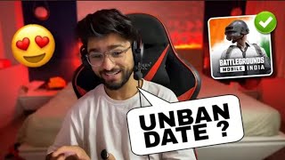 LoLzZz Gaming On BGMI Unban In India😍 Bgmi Unban Date ?