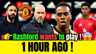 BREAKING🚨 AMORIM FIRST SIGNING, Erik ten Hag Missing Player \u0026 Chelsea £84m Target! 🔥Rashford leave