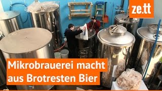 Mikrobrauerei macht aus Brotresten Bier