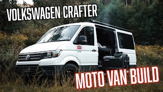 MY 2023 VOLKSWAGEN CRAFTER MOTO VAN BUILD !!