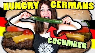 7 Kinds of HUNGRY GERMANS - feat. a cucumber