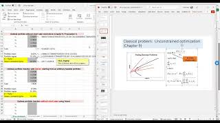 Portfolio Optimization using Solver (Q0) | Part 1/5