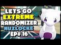 Team Rocket has MEWTHREE! - Pokemon Lets Go Pikachu and Eevee Extreme Randomizer Nuzlocke Episode 16