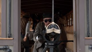 Hell on Wheels (S4 E9 - Two Trains - Gatling Gun Scene)