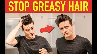 STOP Greasy Hair! How to Style Second Day Hair | Mens Hairstyle Tips