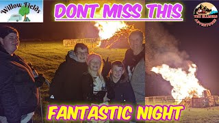 HAXEY BONFIRE & FIREWORKS SHOW at Willow Fields Campsite