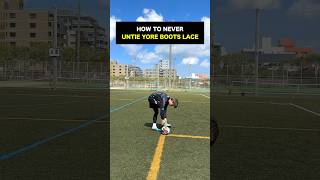 You should learn this tip about football boots laces #football #soccer #shorts