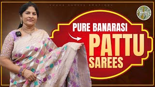 Pure Banarasi Pattu Saree Designs || Beautiful Banarasi Sarees || Sudha Sarees ||