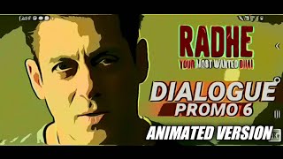 Radhe: Dialogue Promo 6 | Salman Khan | Randeep Hooda | Prabhu Deva | 13th May