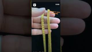 Mens classy chains hallmark gold jewellery. #shorts #youtubeshorts #gold