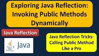 Exploring Java Reflection: Invoking Public Methods Dynamically | Reflection in java