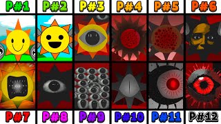 All Phases in Incredibox Sprunki: Phase 7 VS Phase 8 VS Phase 9 VS Phase 10 VS Phase 11 VS Phase 12