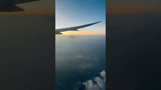 And The view😍 #sky #travel #clouds #plane #airport #trending #beautiful #breathtakingviews