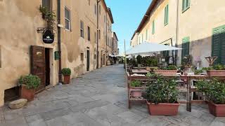 Populonia, Tuscany, Italy. 🇮🇹 Walkthrough medieval city, fortress, Tower 4K