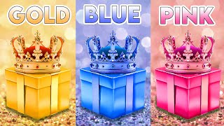 Choose Your Gift...! Gold, Blue or Pink💗💙⭐️ How Lucky Are You? 😱 QuizZone