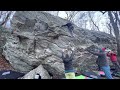 Rabid Beaver V6 (Bouldering in Moore’s Wall, North Carolina)