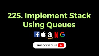 Implement Stack Using Queues - Leetcode