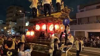 令和5年度平野郷夏祭り九町合同曳行パート3