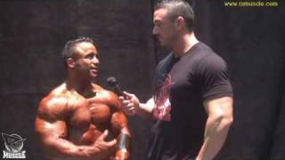 Jose Raymond After Winning the 2010 IFBB Europa Battle of Champions- Hartford 202 Class!.