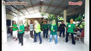 COCONUT DANCING||Line Dance||Choreo : Bp. Suroto||Demo : DemenLD